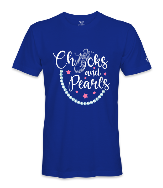 Chucks & Pearls - Unisex T-shirt