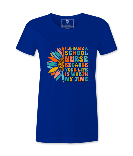 I Became School Nurse - T-shirt