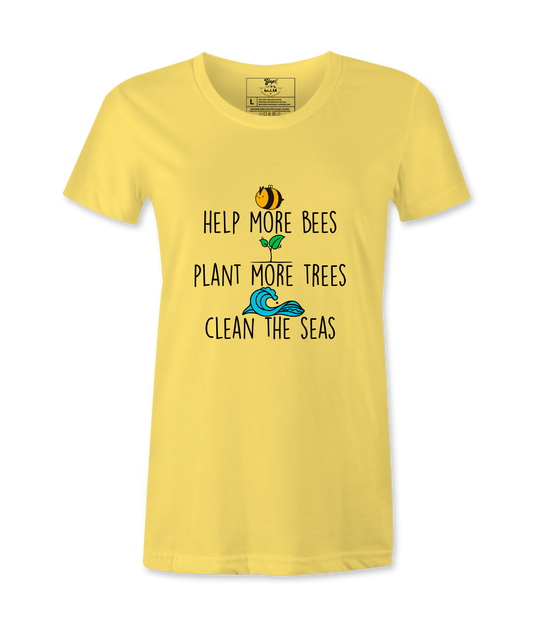 Help More Bees - T-shirt