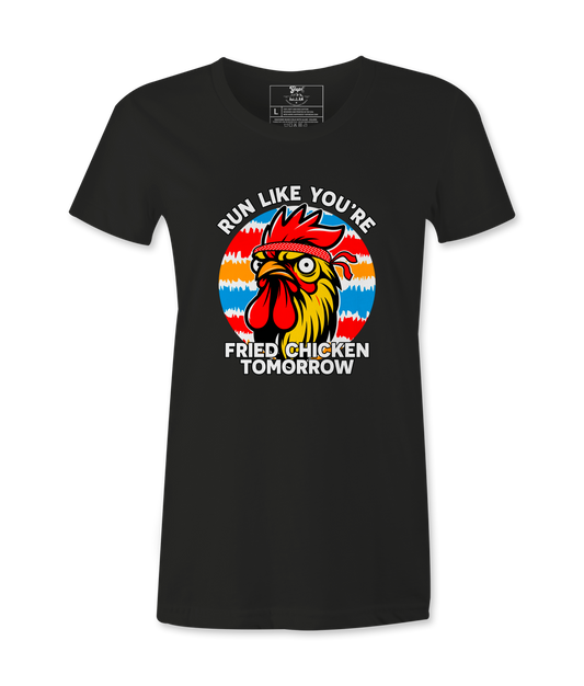 Run Like You're Friend Chicken - T-Shirt