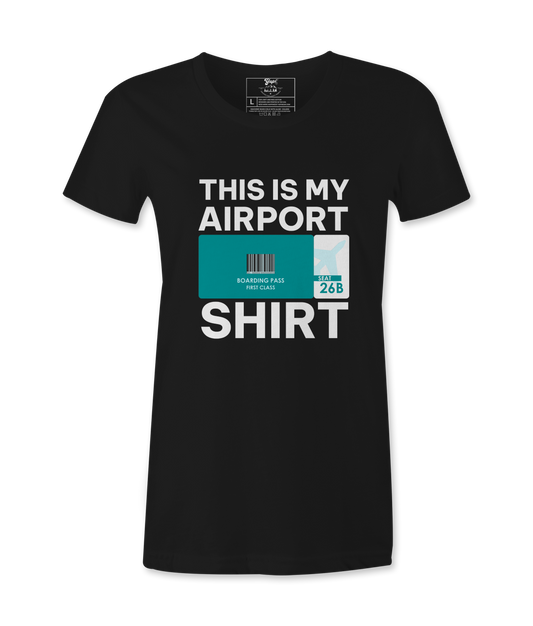 This Is my Airport Shirt - T-shirt