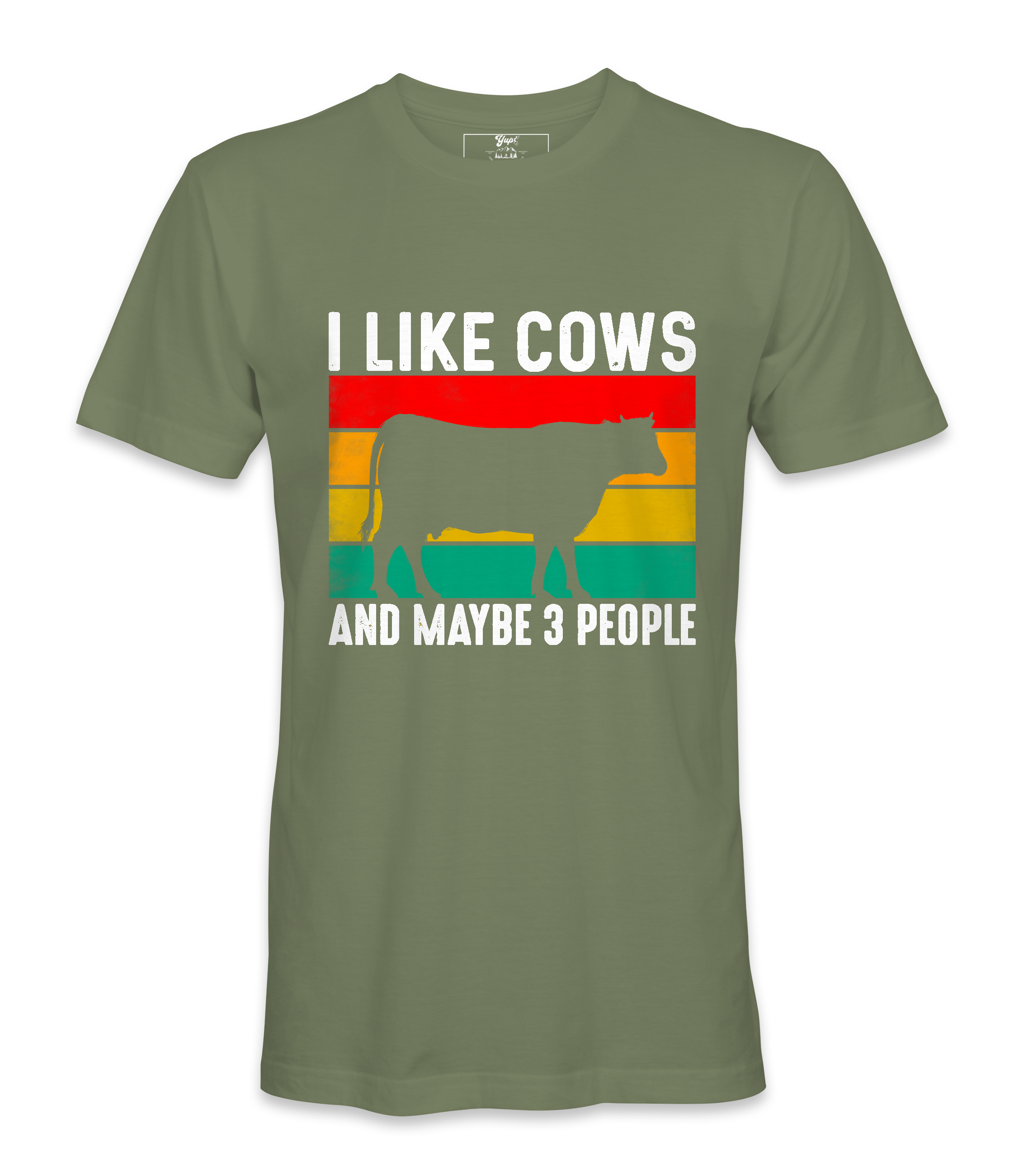 I Like Cows And Maybe 3 People - T-Shirt