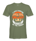 I Love Camping - T-shirt