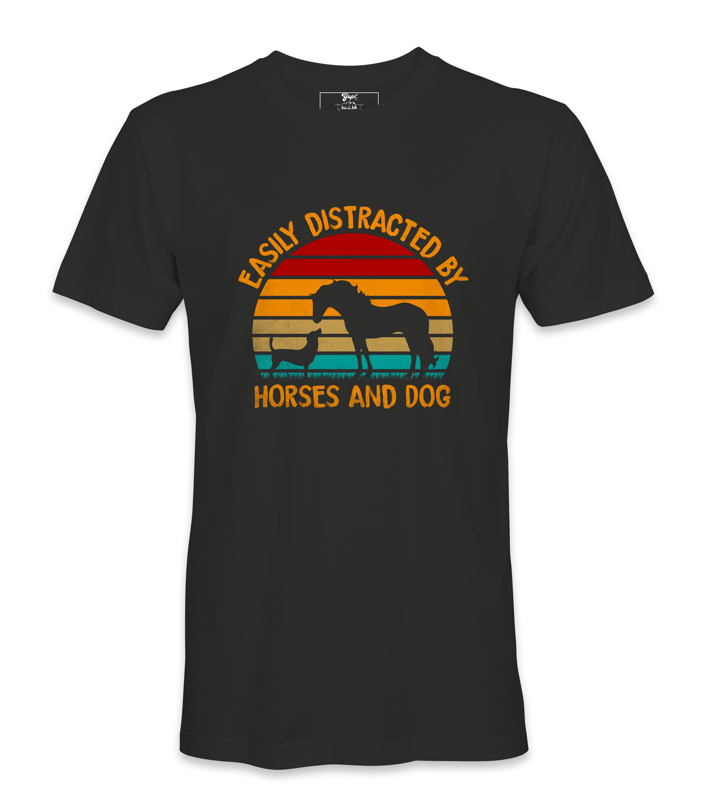 Easily Distracted By Horses .. - T-shirt