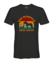 Easily Distracted By Horses .. - T-shirt