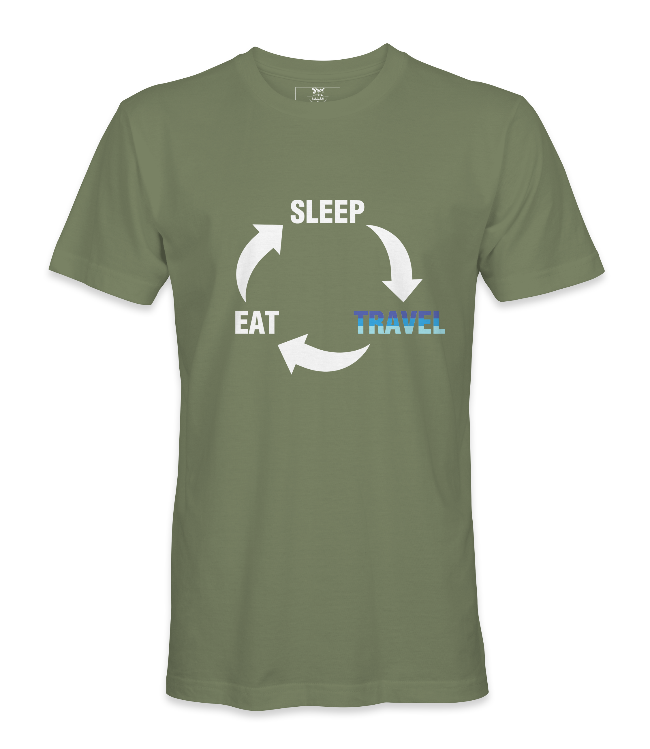 Eat Sleep Travel - T-shirt