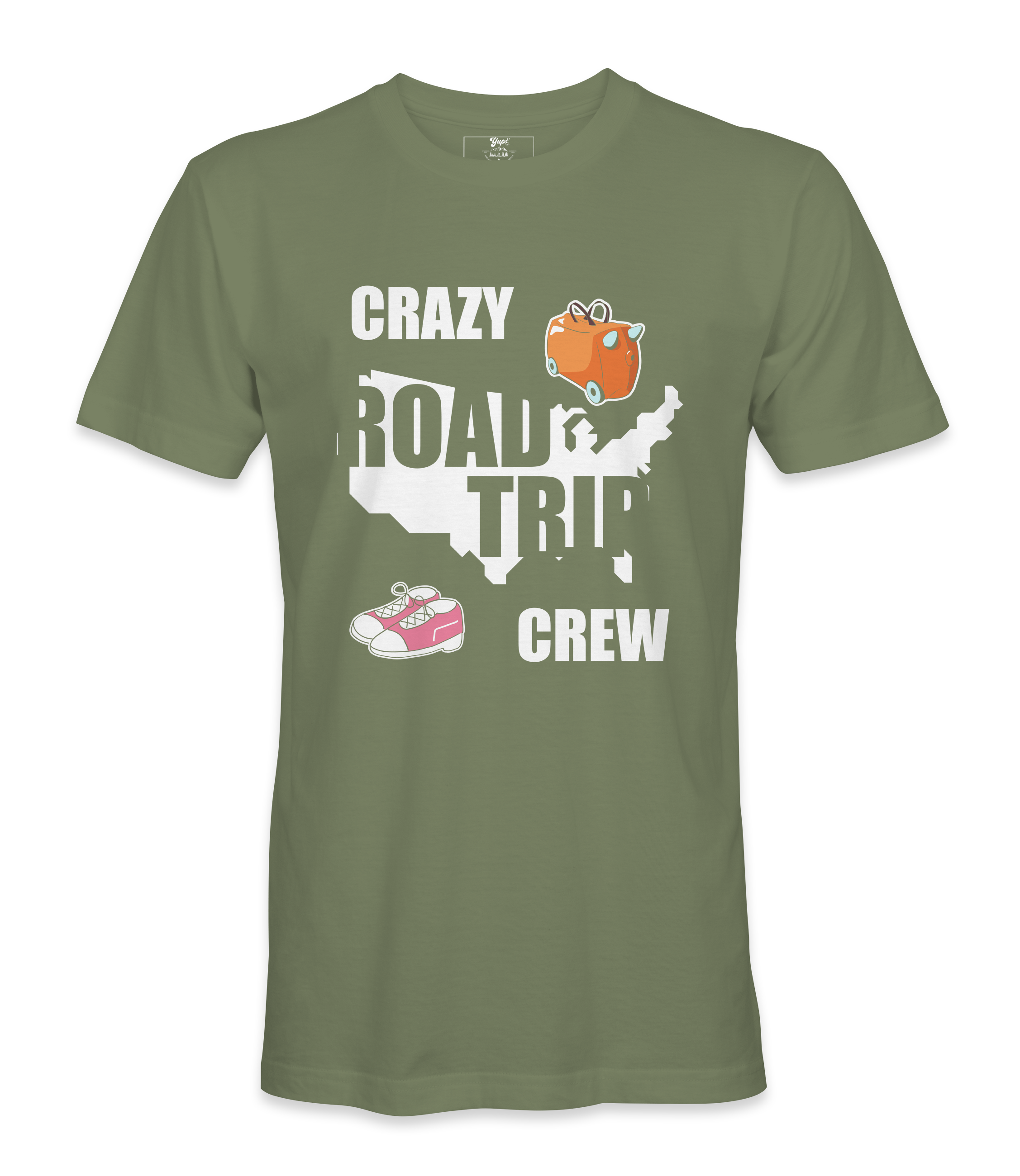 Crazy Road Trip Crew - T-shirt