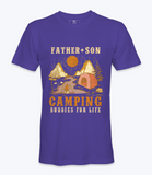 Father And Son Camping
