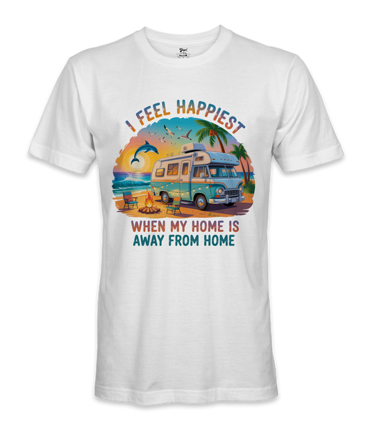 I Feel Happiest - RV Life - T-shirt