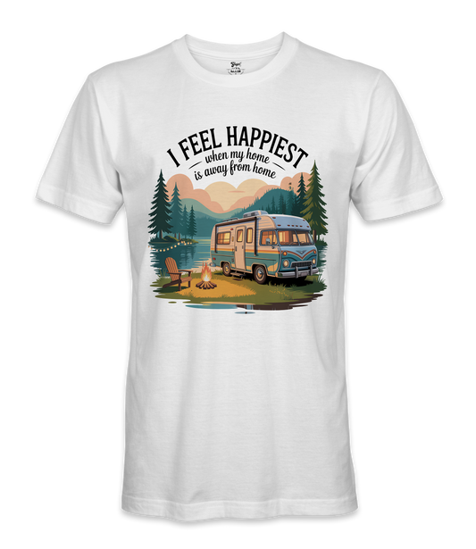 I Feel Happiest - RV Life - T-shirt