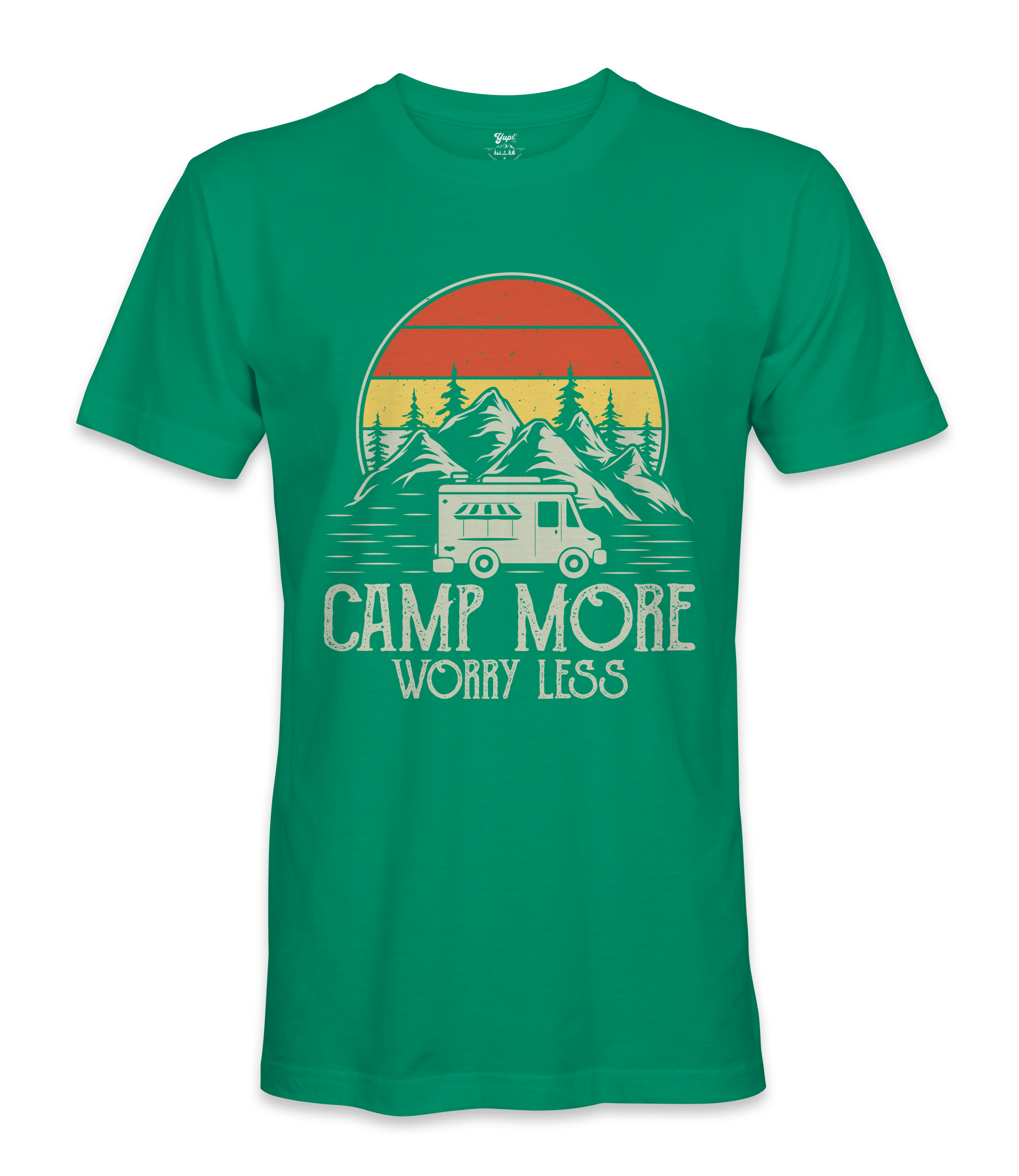 Camp More Worry Less - RV Life - T-shirt