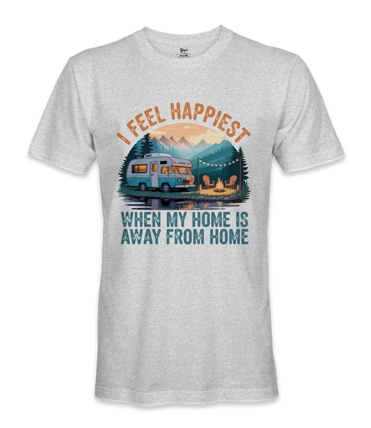 I Feel Happiest - RV Life - T-shirt