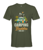 Camping Buddies For Life - RV Life - T-shirt