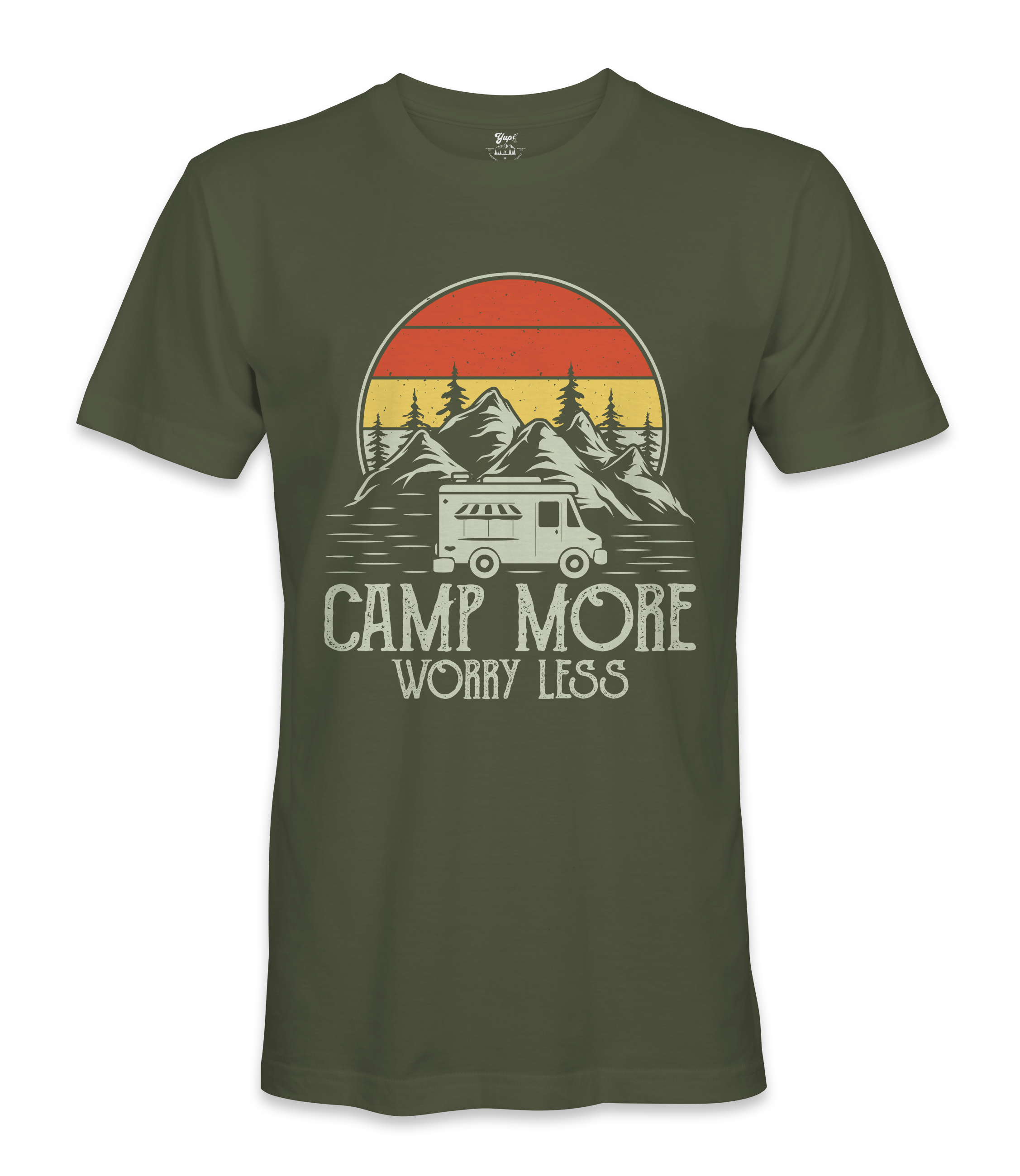 Camp More Worry Less - RV Life - T-shirt