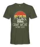 Camp More Worry Less - RV Life - T-shirt