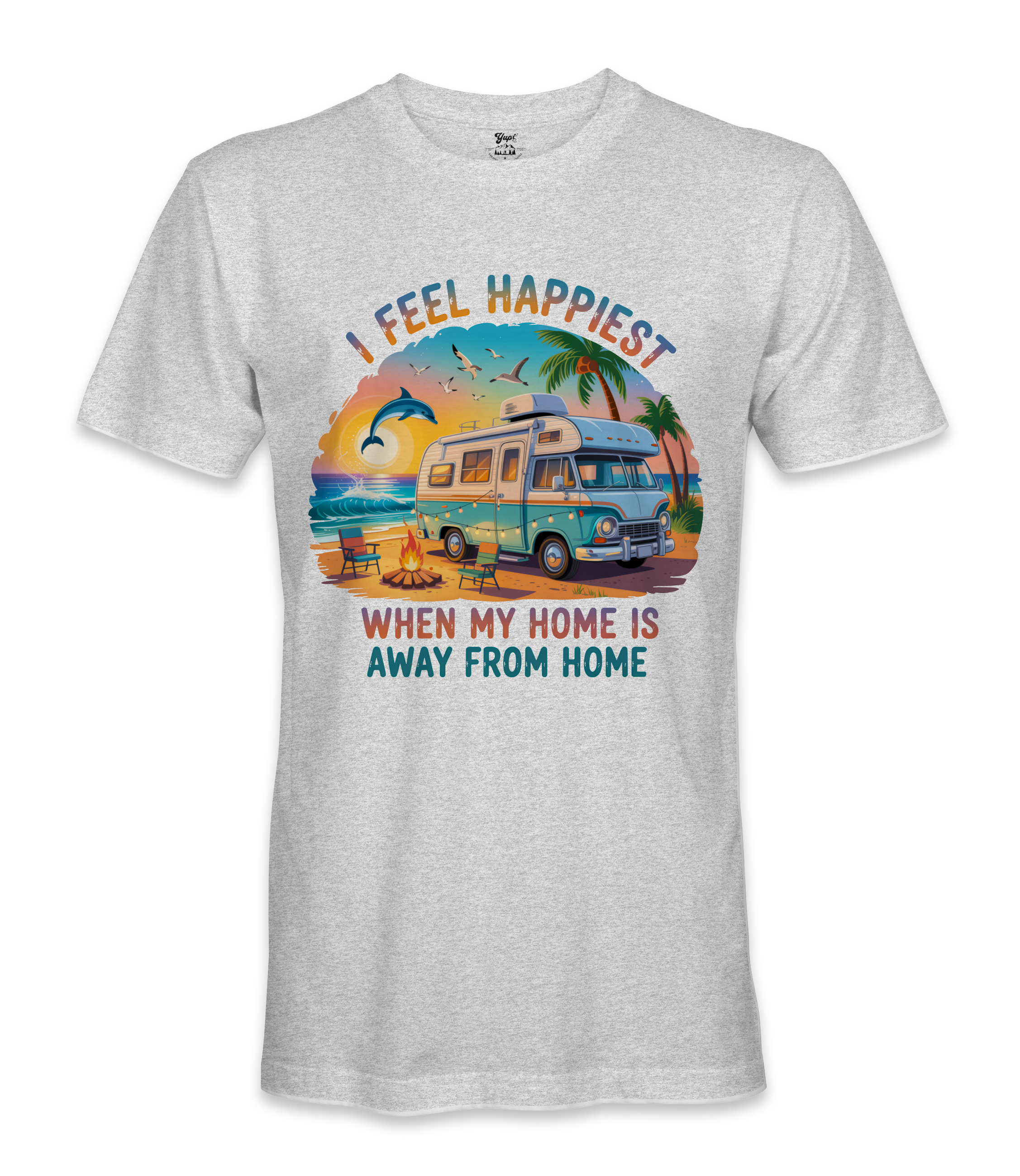 I Feel Happiest - RV Life - T-shirt