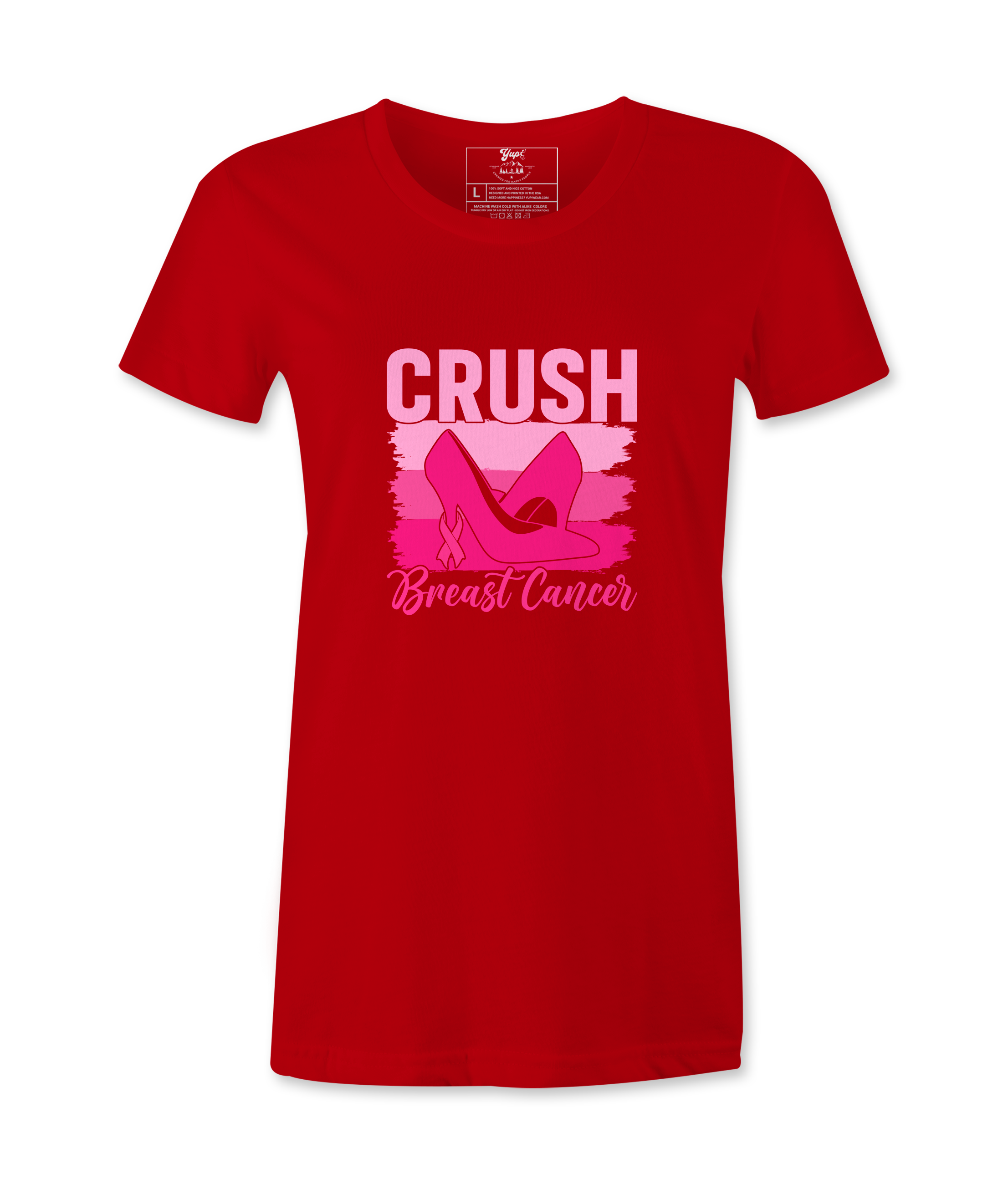 Crush Breast Cancer  - T-shirt