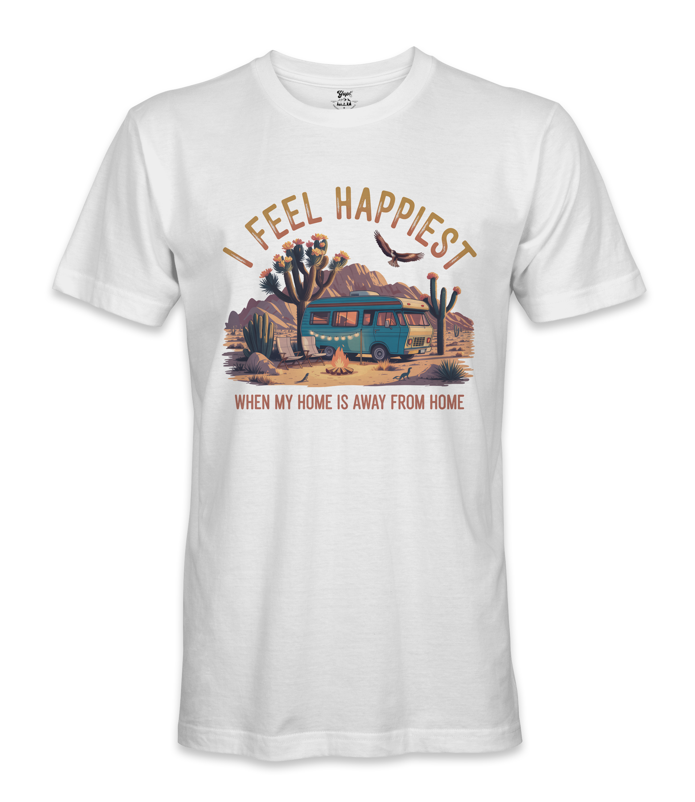 I Feel Happiest - RV Life - T-shirt