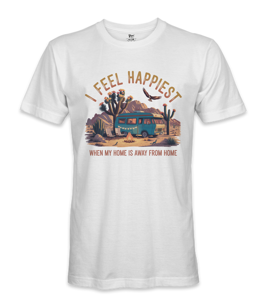 I Feel Happiest - RV Life - T-shirt