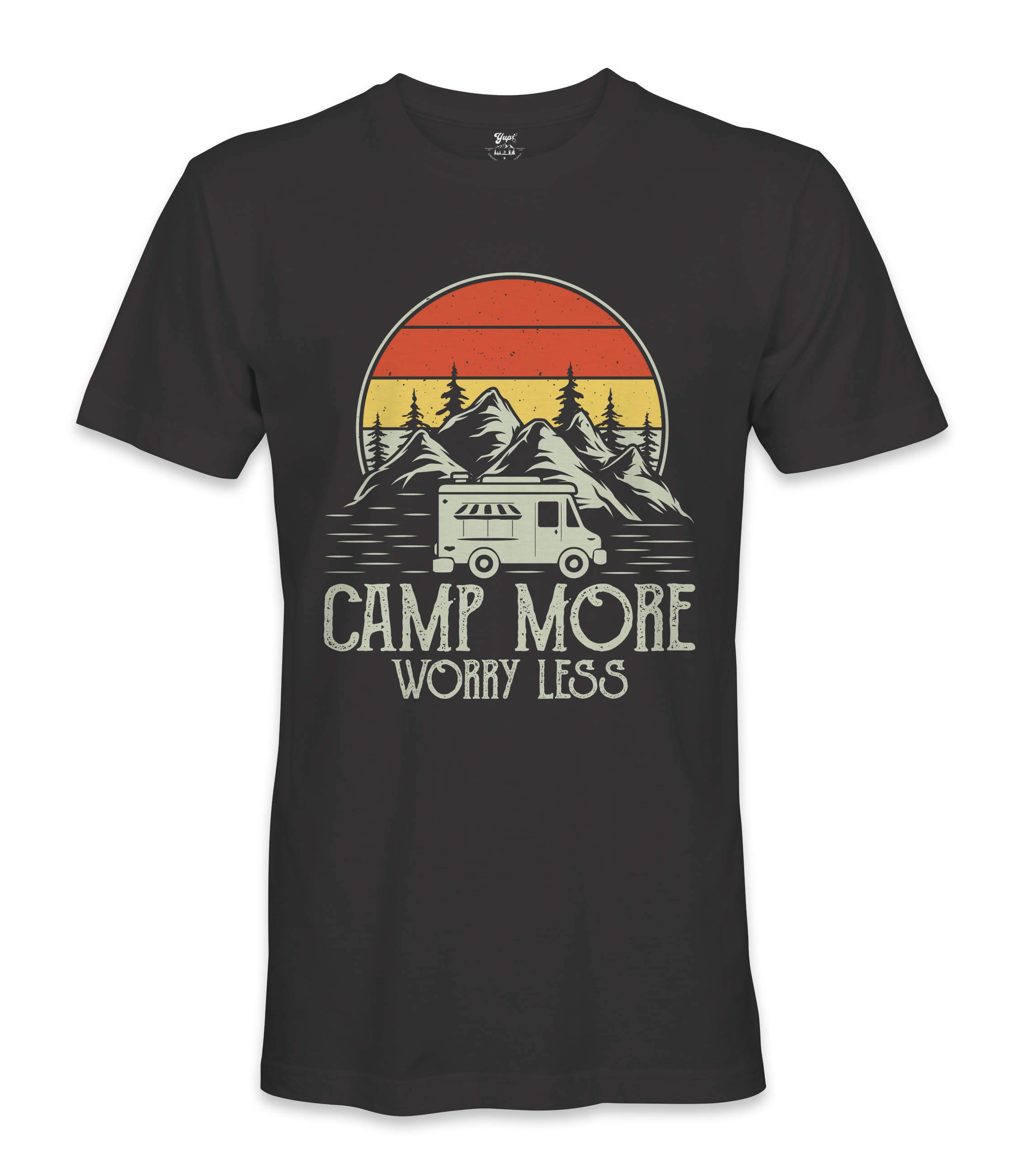 Camp More Worry Less - RV Life - T-shirt