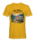 I Feel Happiest - RV Life - T-shirt