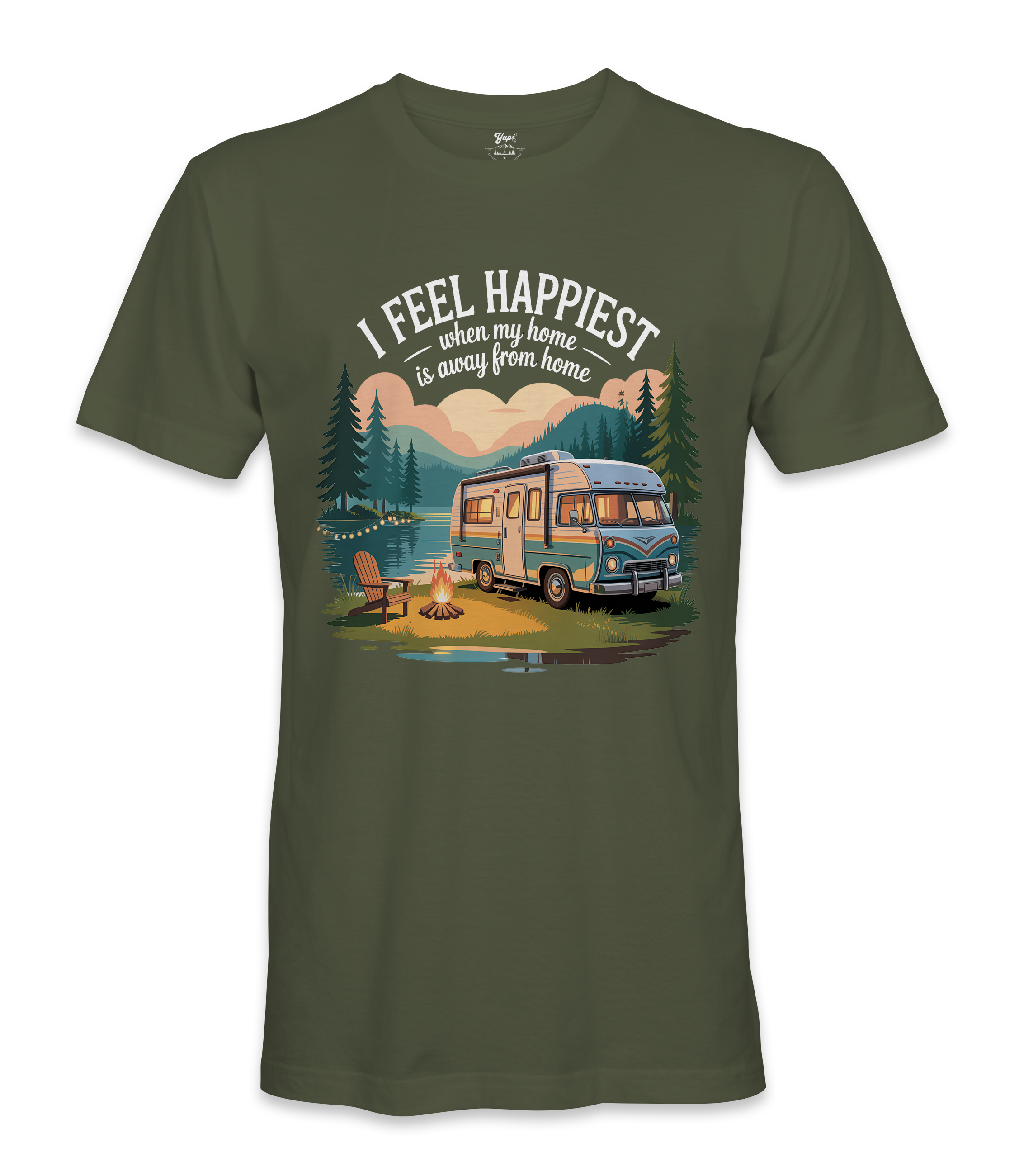 I Feel Happiest - RV Life - T-shirt