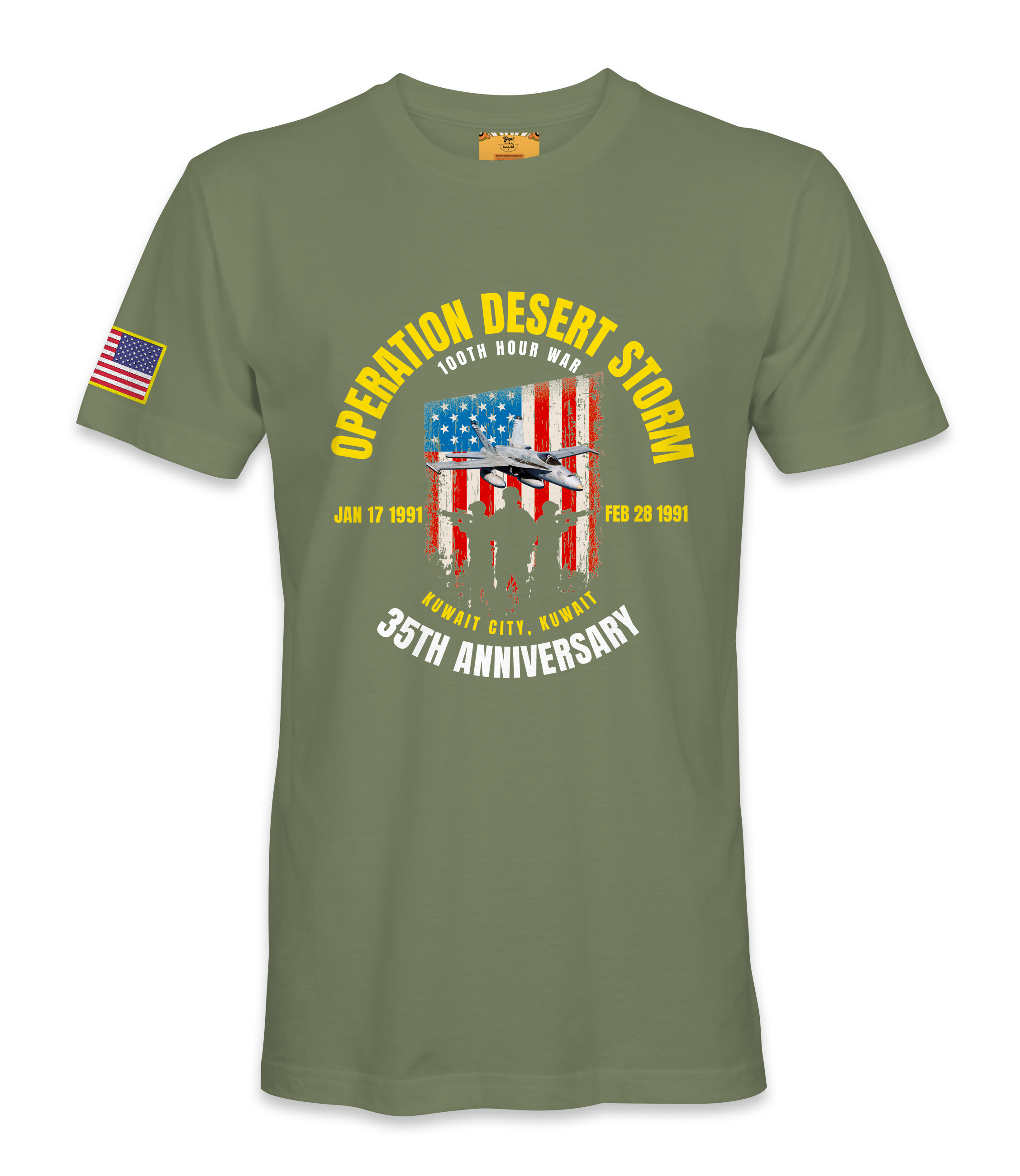 Operation Desert Storm 35th -T-shirt