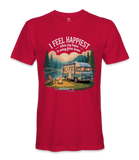 I Feel Happiest - RV Life - T-shirt