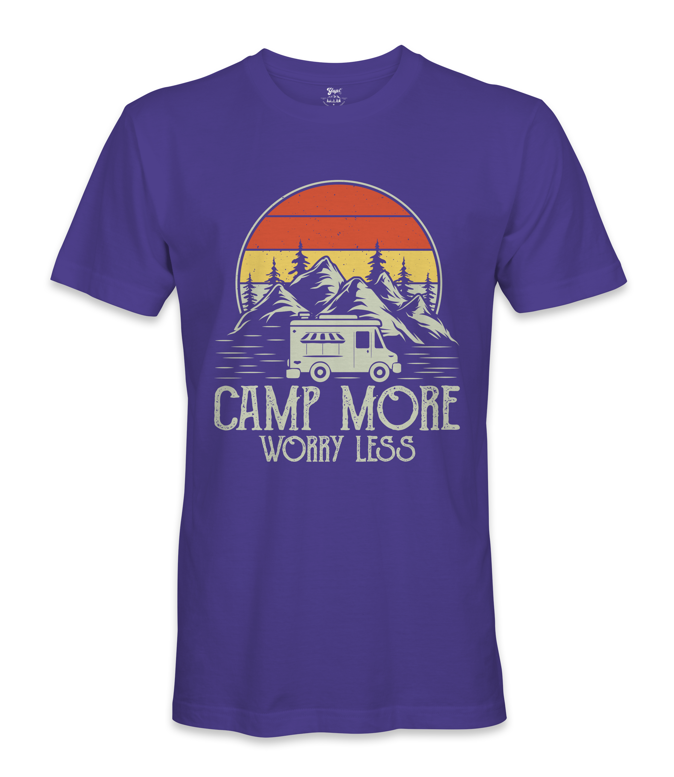 Camp More Worry Less - RV Life - T-shirt