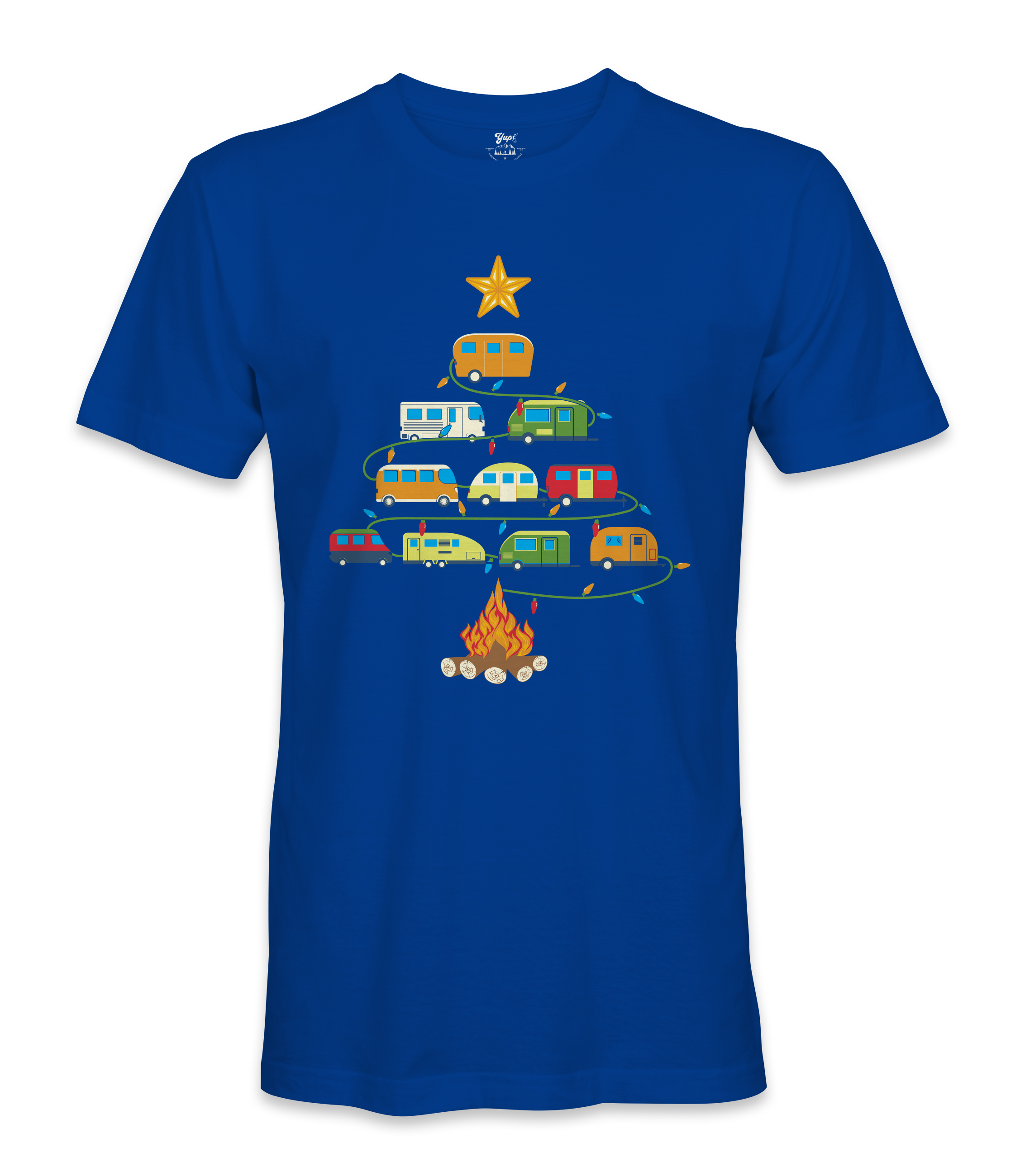 Camper Christmas Tree - RV Life - T-shirt