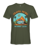 Travel More Worry Less - RV Life - T-shirt