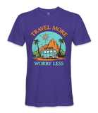 Travel More Worry Less - RV Life - T-shirt