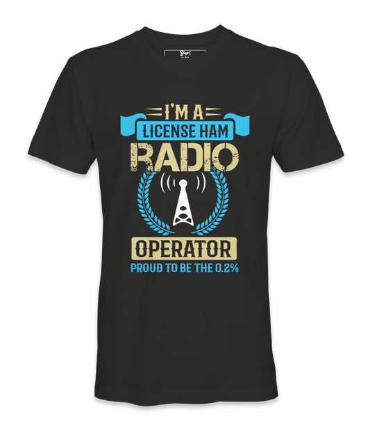 I'M  A Licensed Ham Radio - T-Shirt