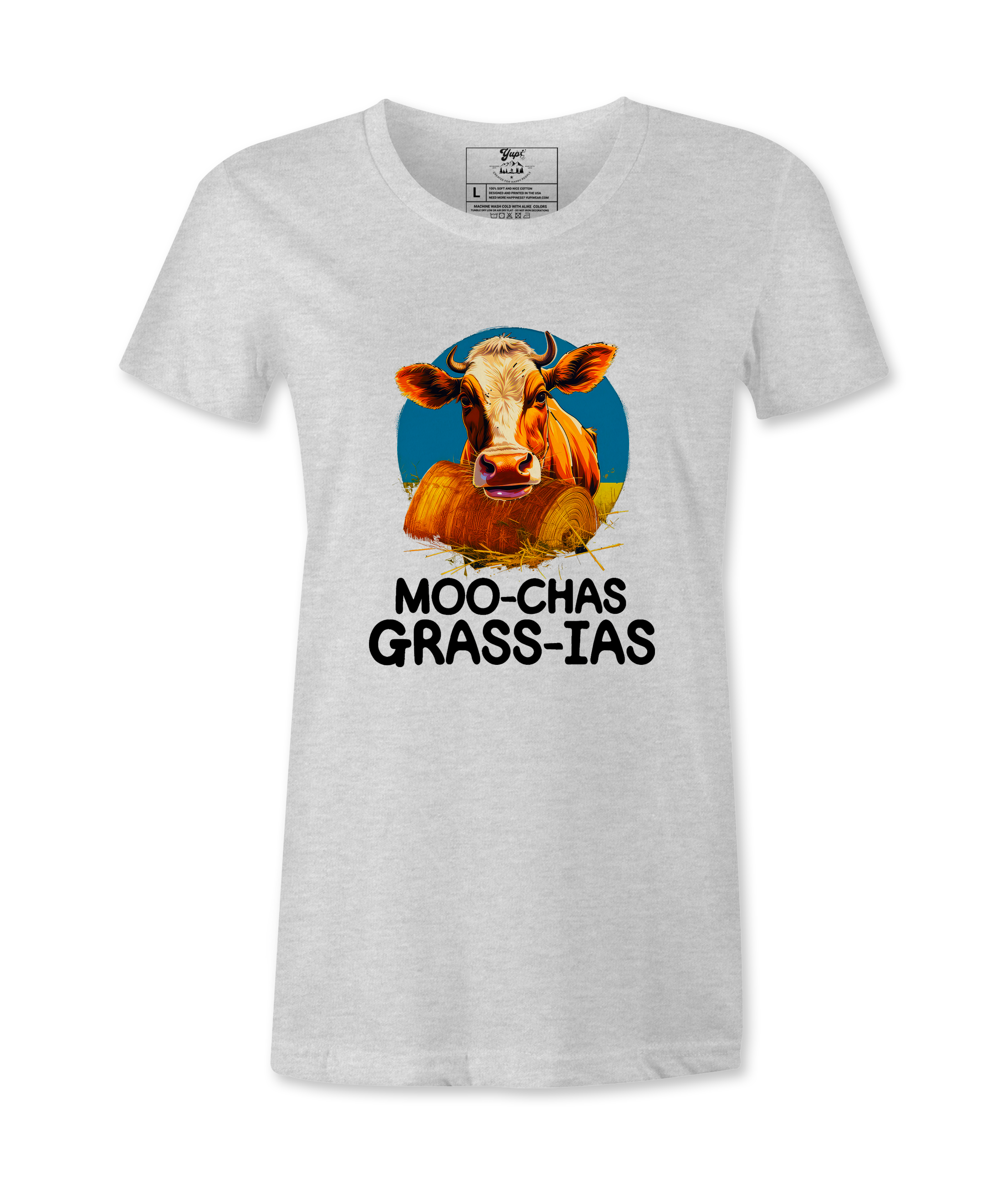 Moo-chias Grass-ias - T-Shirt