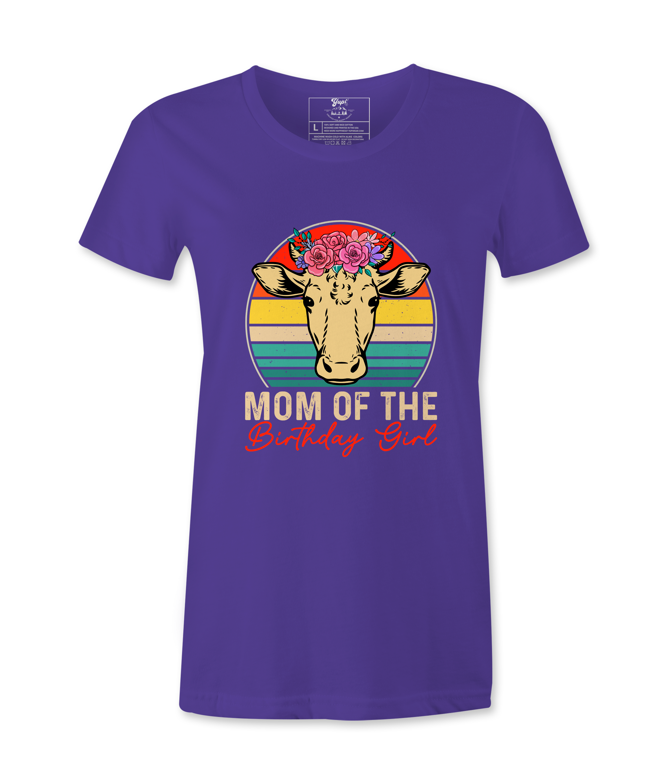 Mom Of The Birthday Girl  - T-Shirt