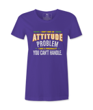 I Don't Have An Attitude Problem - T-shirt