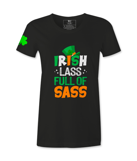 Irish Lass Full Of Sass Female T-Shirt