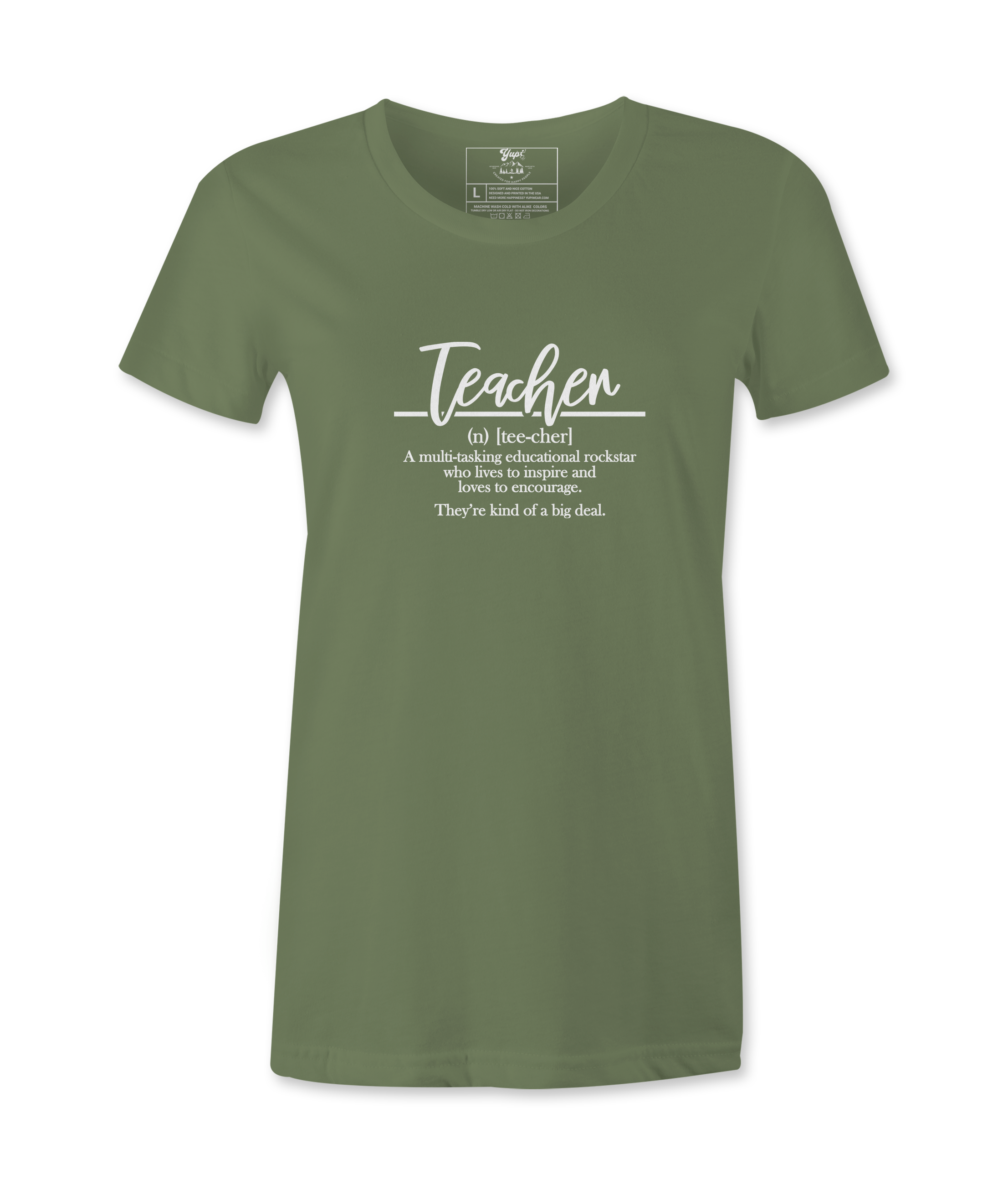 Teacher Female T-shirt