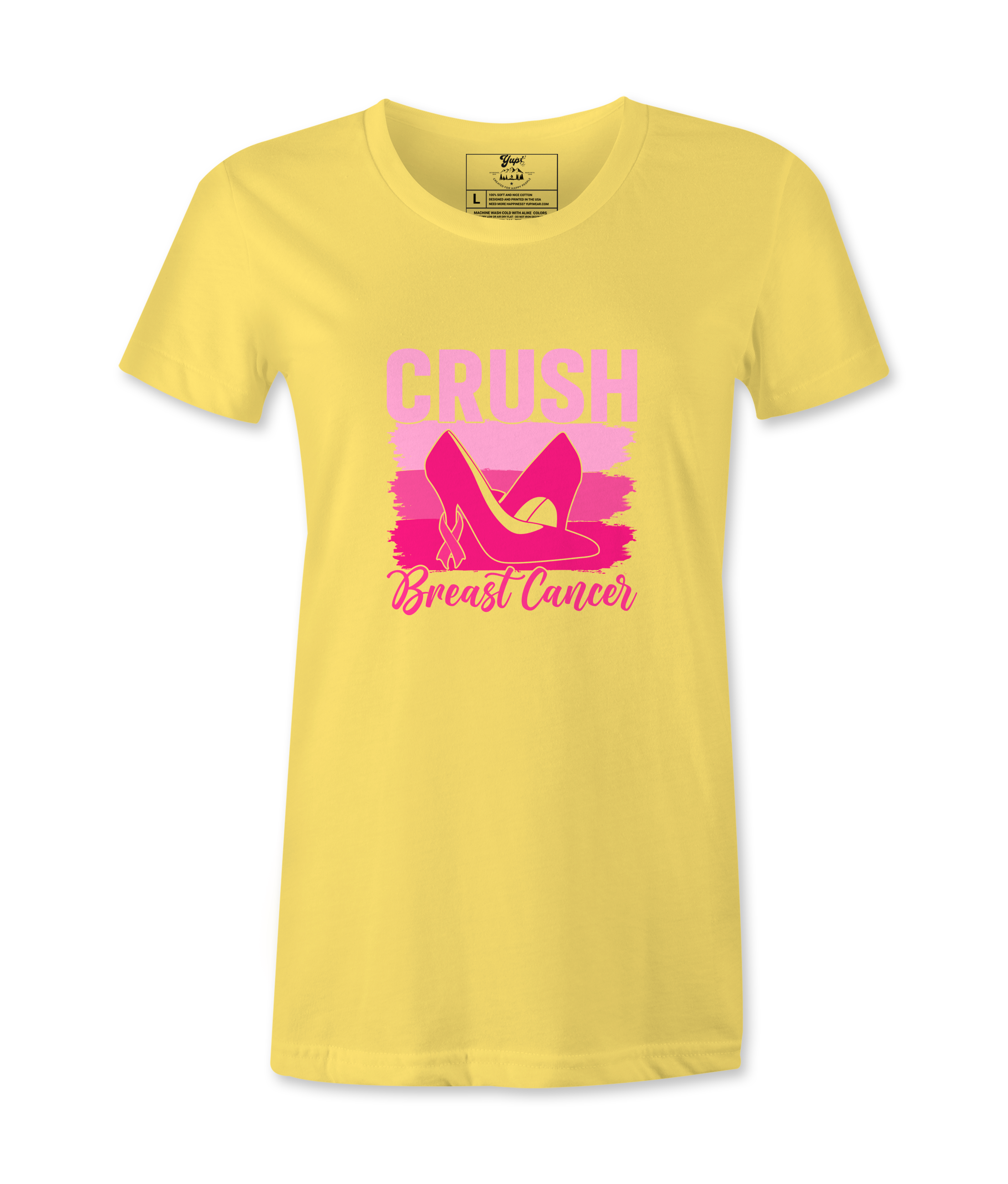 Crush Breast Cancer  - T-shirt