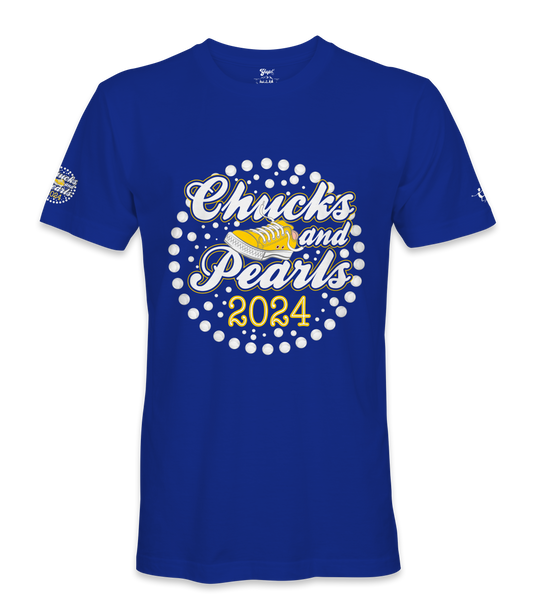 Chucks & Pearls  - Unisex T-shirt