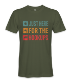 I'm just here for the hookups - RV Life - T-shirt