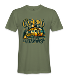 Camping is my therapy - RV Life - T-shirt