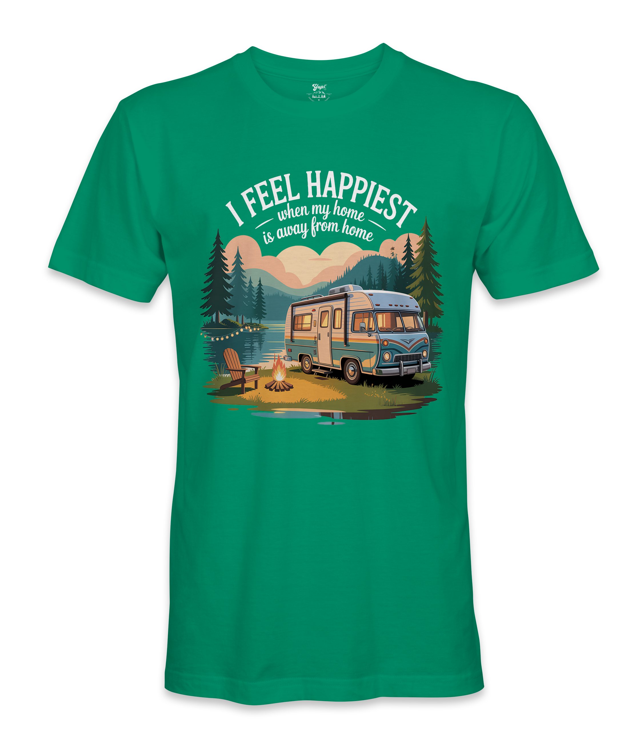 I Feel Happiest - RV Life - T-shirt