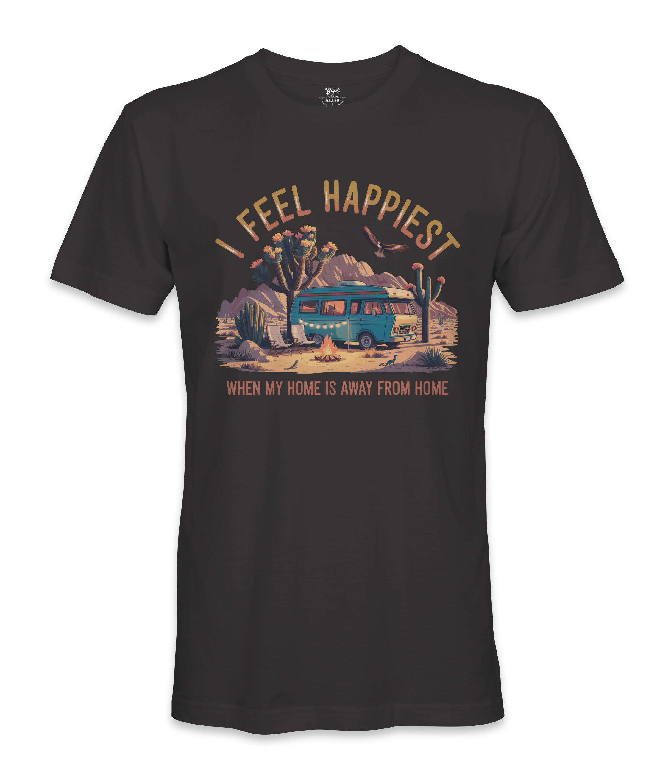I Feel Happiest - RV Life - T-shirt
