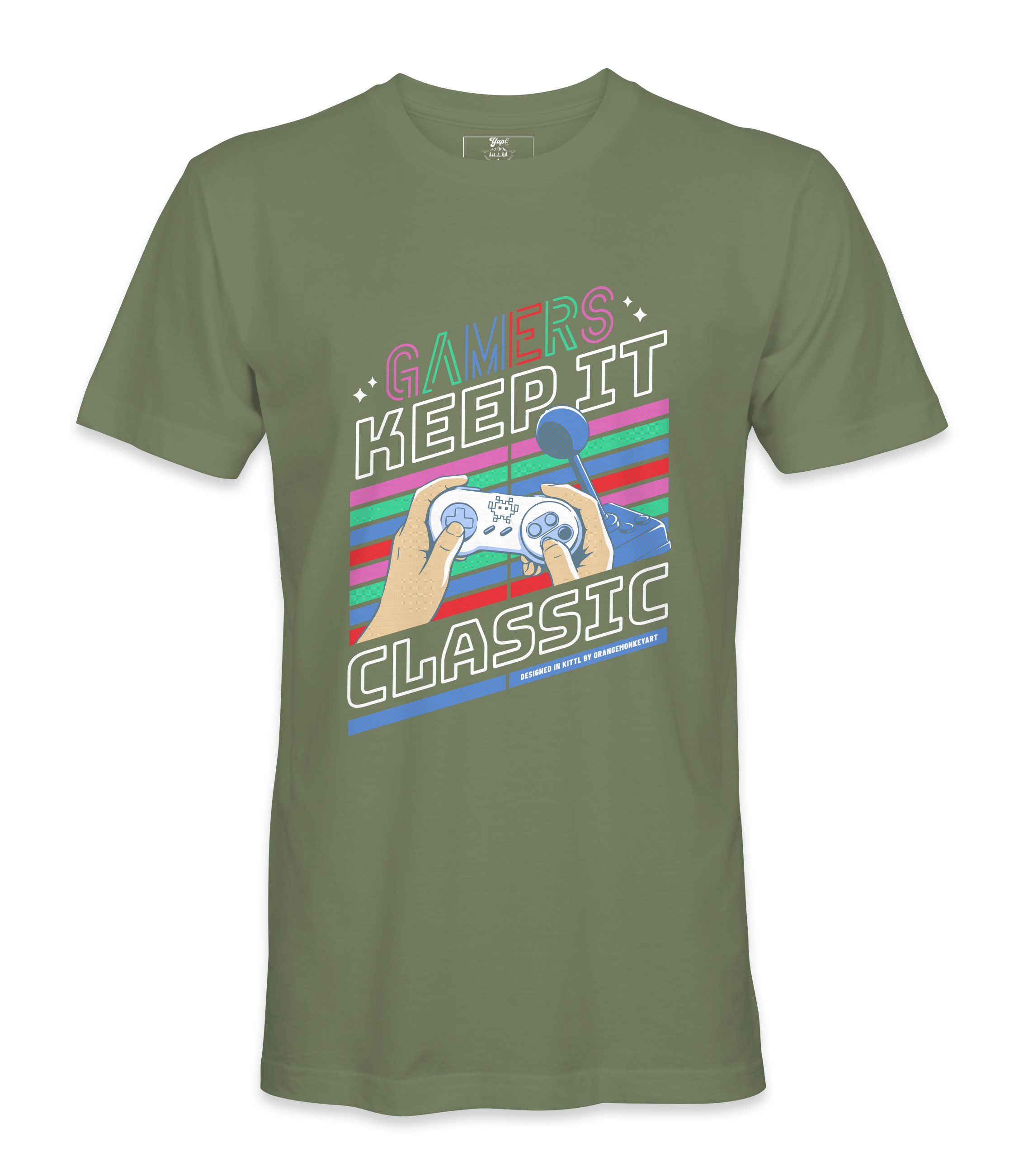 Gamers Keep It Classic - Tshirt