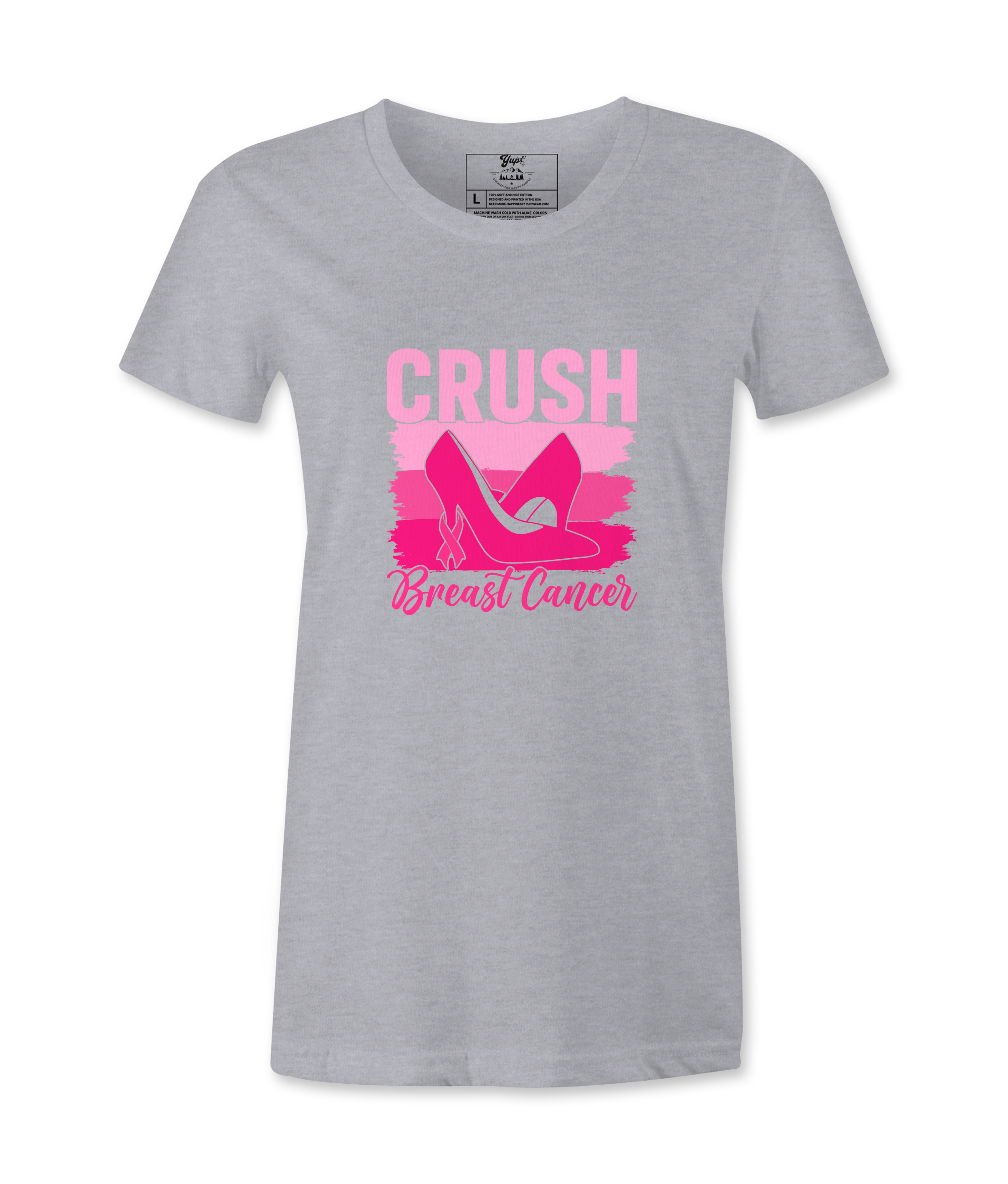 Crush Breast Cancer  - T-shirt