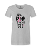 The Pink Is For My BFF - T-shirt