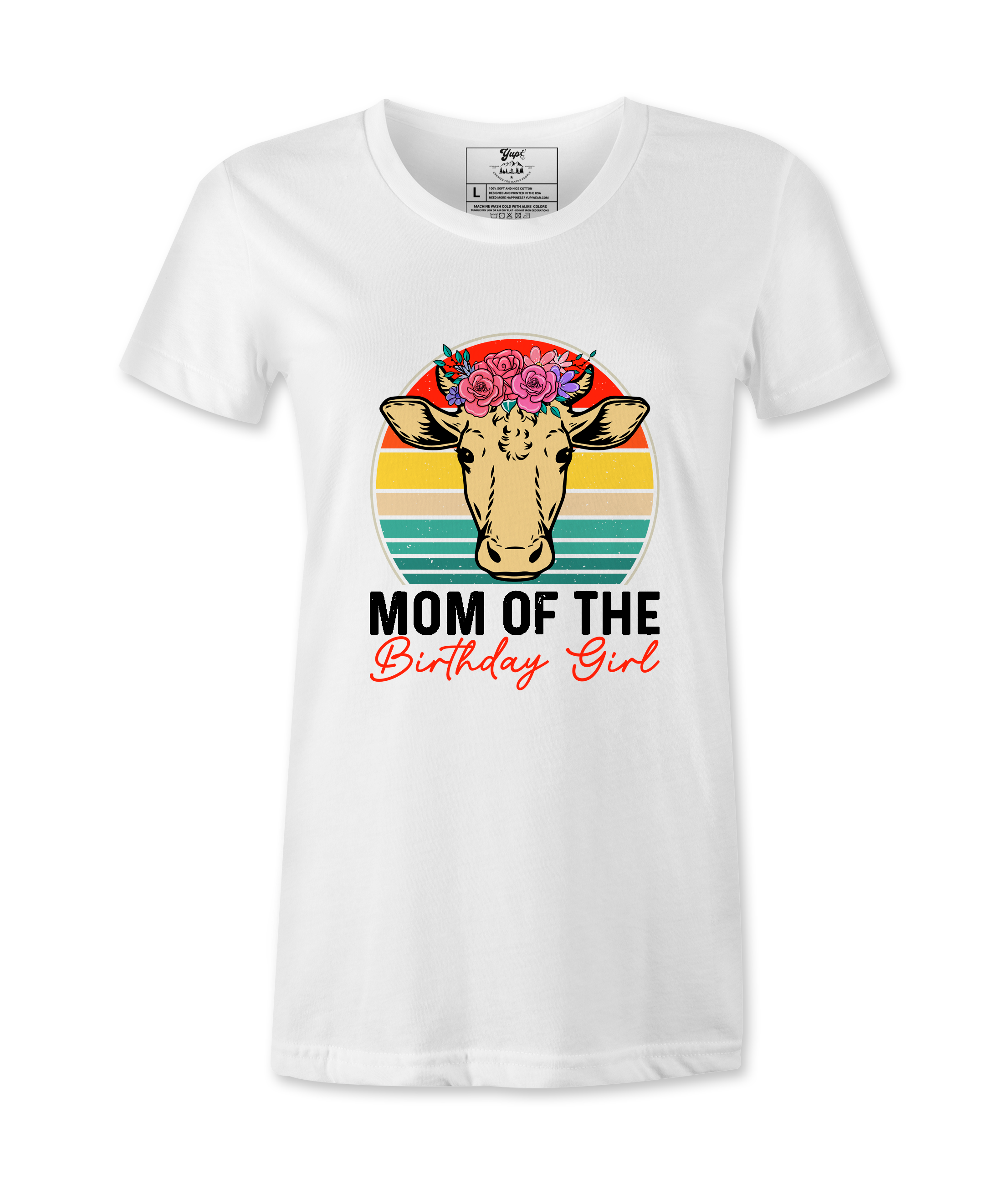 Mom Of The Birthday Girl  - T-Shirt
