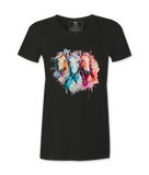 3 Horses - T-shirt
