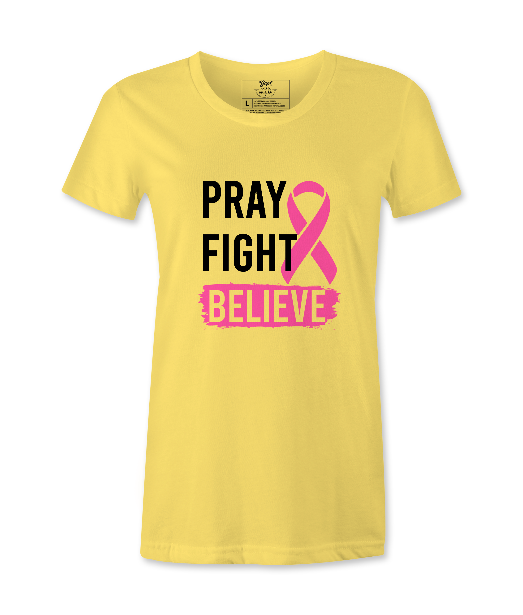 Pray Fight Believe - T-shirt
